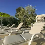 Charmantes Nur 400 Meter Zum Mit Grossem Pool, Privater Terrasse, Grill, Liegen Апартаменти